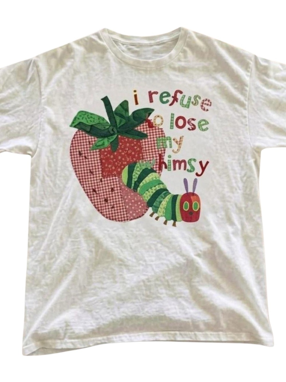Gildan White Women 'I Refuse to Lose My Whimsy' Graphic Tee